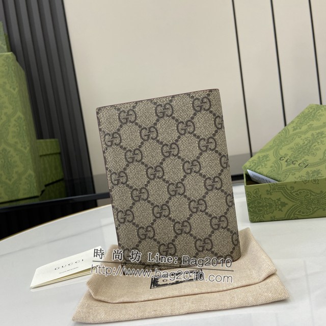 Gucci專櫃古馳最新款飾GG細節GG護照夾 jh2299型號：795229